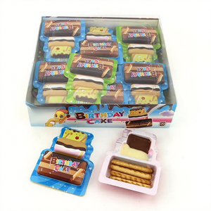 Taza en forma <span class=keywords><strong>de</strong></span> <span class=keywords><strong>pastel</strong></span> <span class=keywords><strong>de</strong></span> feliz cumpleaños Palitos <span class=keywords><strong>de</strong></span> galleta <span class=keywords><strong>de</strong></span> dedo <span class=keywords><strong>de</strong></span> mermelada <span class=keywords><strong>de</strong></span> <span class=keywords><strong>chocolate</strong></span> <span class=keywords><strong>blanco</strong></span> y negro - Product Image 5