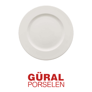 Delta <b>Bone</b> <b>China</b> Flat Plate 30 cm Gural New <b>Bone</b> <b>China</b> -6 - Product Image 4