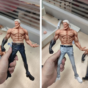 Nueva Figura de Acción de PVC de 26.5CM de Monkey D. Garp, Personaje de Anime, Colección de Juguetes, Regalo para Niños - Product Image 5