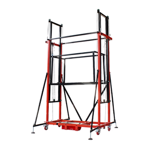 Lift Konstruksi Bergerak Berkualitas Tinggi 8m 10m, <span class=keywords><strong>Hoist</strong></span> Tali Kawat, Perancah Listrik - Product Image 1