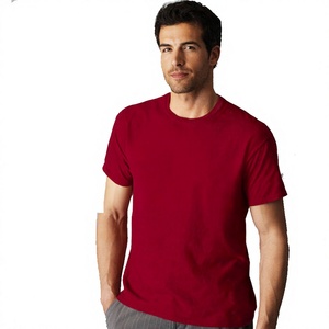 Camiseta de Hombre de Color Sólido 202, Impresión por Serigrafía, Precio Económico, Suave y Lisa, Algodón/Poliéster, 100% Algodón, Manga Corta - Product Image 1