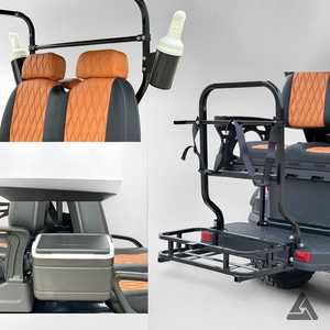 टोंगकी हवाई अड्डा सभी मौसम 6 सीटर सौर गोल्फ बुगी | होटल शटल सेवाओं के लिए बीहड़ परिवहन - Product Image 5