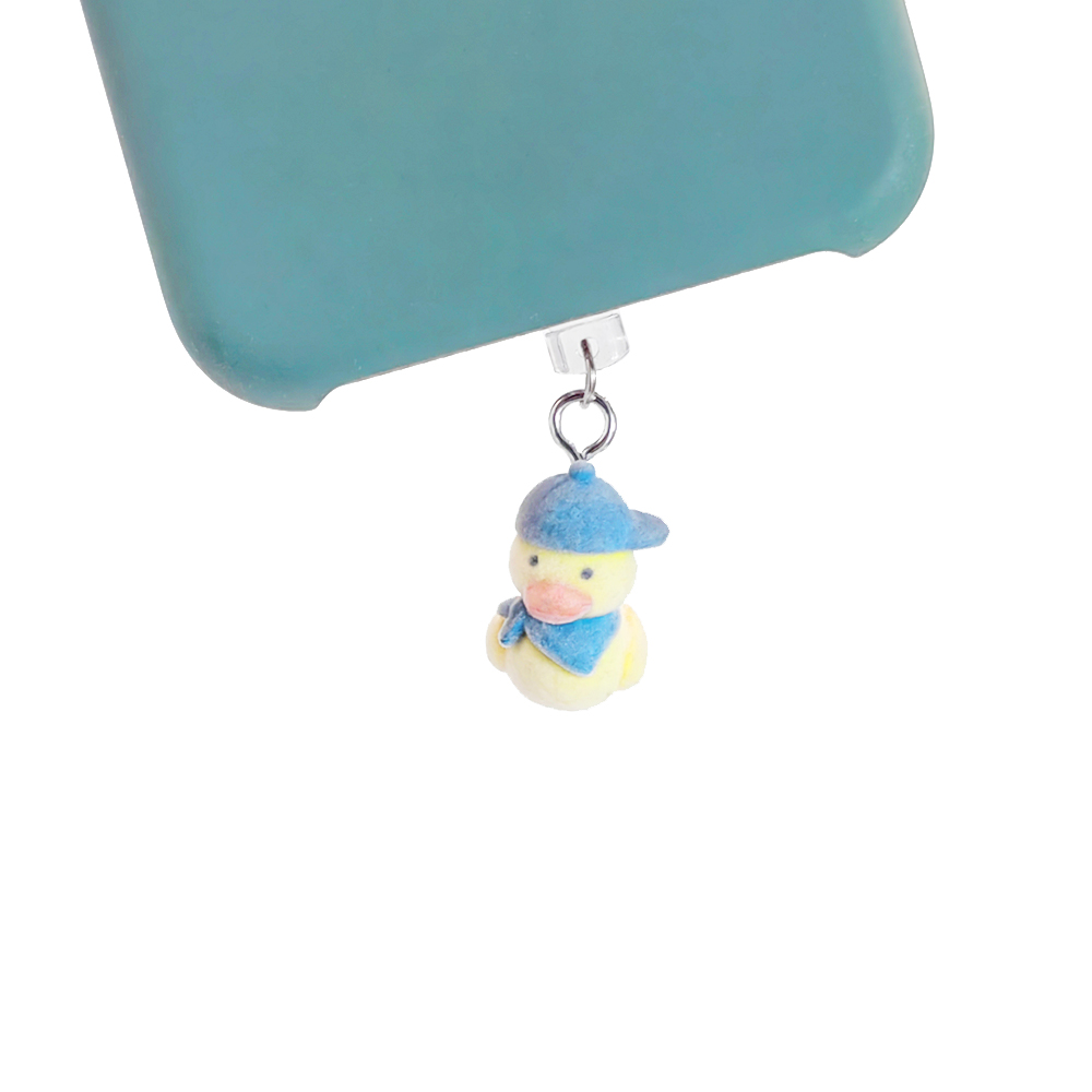 Pato sombrero azul