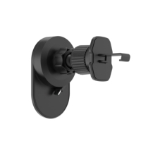 Support de téléphone magnétique rotatif à 360° pour voiture avec chargeur sans fil rapide 15W et câble Type-C rétractable pour grille d'aération - Vente en gros