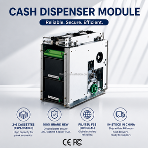 Terminal de Cajero Automático <span class=keywords><strong>TITA</strong></span> en Oferta, Dispensador de Efectivo Fujitsu F53 Metálico Android de Alta Capacidad, 2-6 Casetes, Dispensación Rápida de 500 Billetes - Product Image 4