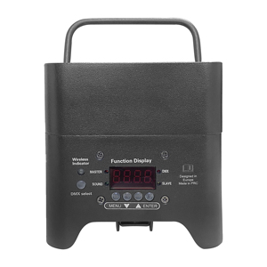 4x12W akülü kablosuz DJ PAR işık RGBWA UV sahne LED spot ile APP IR WIFI <span class=keywords><strong>DMX</strong></span> kontrol - Product Image 3