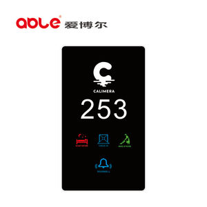 Có thể kiểm soát khách sạn hệ thống tùy chỉnh thông minh phòng khách sạn Bảng điều khiển hiển thị với DND hệ thống chuông cửa - Product Image 3