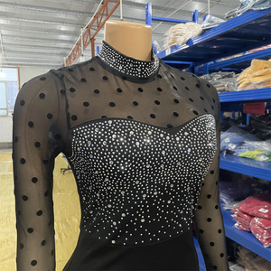 فستان حجر الراين فساتين نسائية ثوب حفلة موسيقية خلع الملابس أنماط جديدة - Product Image 6