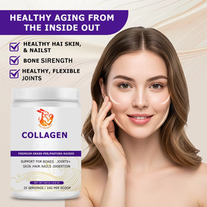 Colágeno en Polvo Hidrolizado de Bovino, Productos de Belleza con Colágeno Sódico, Alimento Natural de Grado Alimenticio a Base de Hierbas - Product Image 6