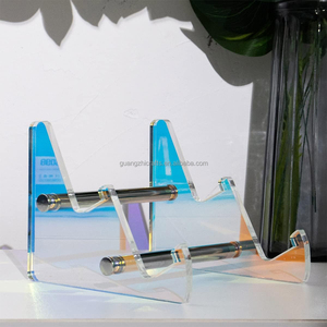 Cầu Vồng Acrylic 3 Tier Bàn phím đứng óng ánh Acrylic bàn phím máy tính kệ giá - Product Image 3