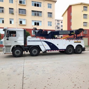 Camión de rescate pesado SHACMAN F3000 8x4 con grúa giratoria de 50 toneladas para asistencia en carretera - Product Image 5