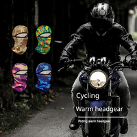 Masque de ski Logo Hot Outdoor, style neutre, pour l'automne et l'hiver, coupe-vent et chaud, masque de cyclisme