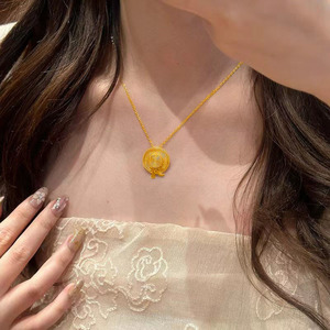 Collana con Fiocco da Donna, Design Minimalista di Lusso, Catena <span class=keywords><strong>per</strong></span> Clavicola Stile INS, Ciondolo di Alta Gamma - Product Image 4
