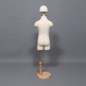 Mannequin en mousse épaissie pour la partie supérieure du corps avec tête, pour vitrine de magasin de vêtements pour enfants, pose debout, vente en gros - Product Image 4