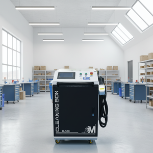 Machine de nettoyage au laser pulsé refroidie par air, portable, compacte, <span class=keywords><strong>pour</strong></span> <span class=keywords><strong>le</strong></span> décapage de peinture automobile, nettoyage sans contact - Product Image 2