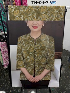 แฟชั่นวัยกลางคนเวียดนาม ผ้าโพลีเอสเตอร์ 100% พิมพ์ลาย ผ้าลำลองสุดหรู ผ้าพิมพ์ลาย ผ้าแจ็คการ์ดเนื้อสัมผัสพิเศษ - Product Image 5