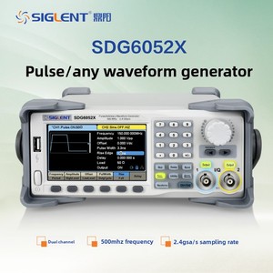 Générateur de signaux intelligent Siglent SDG6052X à double canal 500 MHz avec écran tactile, contrôle des impulsions et des formes d'onde arbitraires - Product Image 2