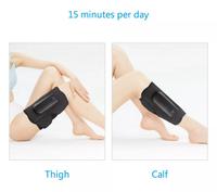 Appareil de massage des jambes et des pieds à compression d'air sans fil OEM Appareil de pressothérapie pour les jambes et les pieds de mollet Favorisant la circulation sanguine Masseur des jambes