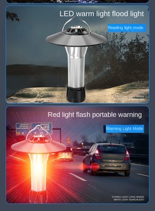 Trépied éclairage extérieur batterie intégrée type-c Rechargeable Camping extérieur lumière projecteur rouge lanterne d'urgence avec aimant - Product Image 6