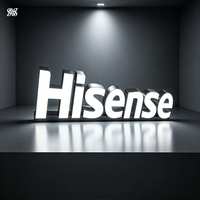 Fabricant d'enseignes SW, enseignes extérieures imperméables en lettres 3D LED, lettres en acrylique éclairées par LED, enseignes personnalisées pour les entreprises