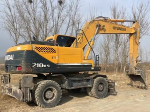 Excavatrice sur roue d'occasion Hyundai 210W-9 Excavatrice sur roue d'occasion bon marché à vendre - Product Image 3