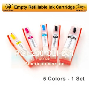 Cartucho de Tinta BOMA - NA 5Color PGI-<span class=keywords><strong>280</strong></span> CLI-281 PGI280 para Impresoras <span class=keywords><strong>Canon</strong></span> PGI <span class=keywords><strong>280</strong></span> CLI 281 <span class=keywords><strong>PIXMA</strong></span> TR7520 TR8520 TS6120 TS8120 TS9120 - Product Image 1