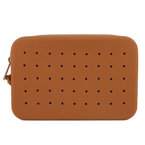 Trousse de toilette de voyage en silicone DIY avec trous, étanche, pour maquillage et cosmétiques - Product Image 6