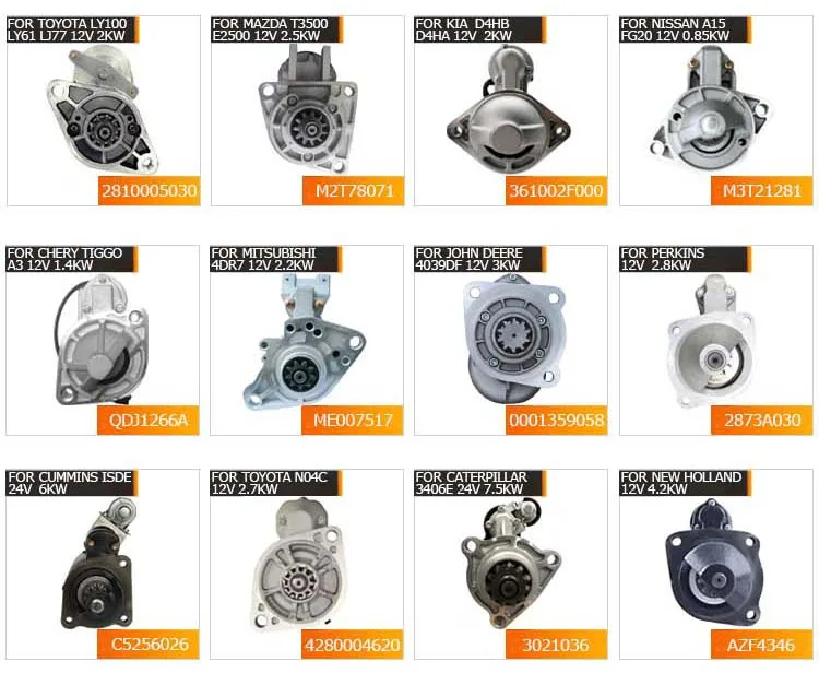 Denso 12V オルタネーター部品用電圧レギュレーター新品