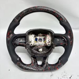 Volant en fibre de carbone pour <span class=keywords><strong>Dodge</strong></span> Challenger Charger 2015 2016 2017 2018 2019 2020 <span class=keywords><strong>2021</strong></span> 2022 - Product Image 2