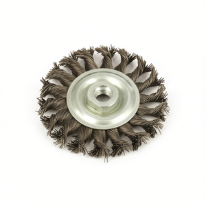 TTAKE Twisted Bunch Circular <b>Brush</b> M14 Steel Abrasive <b>Brush</b> For Metal Polishing - Product Image 2
