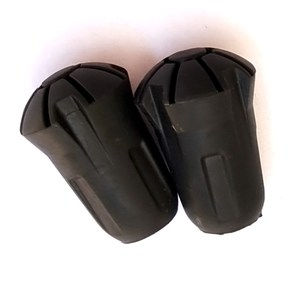 Protector de Punta para Bastón de Trekking, de Goma, Universal, Negro, Resistente al Desgaste, Accesorios para Senderismo, Camping y Montañismo - Product Image 2