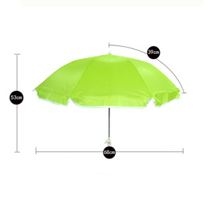 Silla de Playa Plegable Portátil para Niños con Sombrilla, Tumbona Infantil para la Playa y la Escuela - Product Image 6