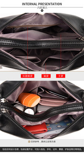 New High Quality Women Messenger Bags for Women Pu <b>Leather</b> Crossbody Bags Ladies Designer Shoulder Bags Tote Handbags and <b>Purses</b> - Product Image 5