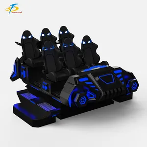 Amusement Park Ride Products 9D VR 6 Seats Roller Coaster VR Cinema