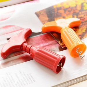 Wine Opener Plastic Corkscrew Red Yellow Durable <b>Bottle</b> Opener For Wine Champagne - Product Image 3