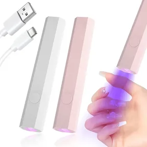 Handheld Monogram Lamp UV LED Nail Light For Curing All Gel Polish USB Rechargeable Quick Dry Manicure Machine Nail Art - Product Image 1