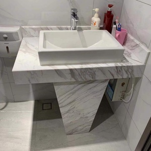Mármol Natural <span class=keywords><strong>Jazz</strong></span> White para Pisos, Escaleras, Lavabos, Alféizares de Ventana y Umbral - Product Image 2