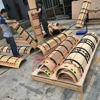 Máquina Automática Personalizada para Hacer Cajas de Cartón, Troqueladora Rotativa de Cartón Corrugado, para Francia, España, Portugal e India