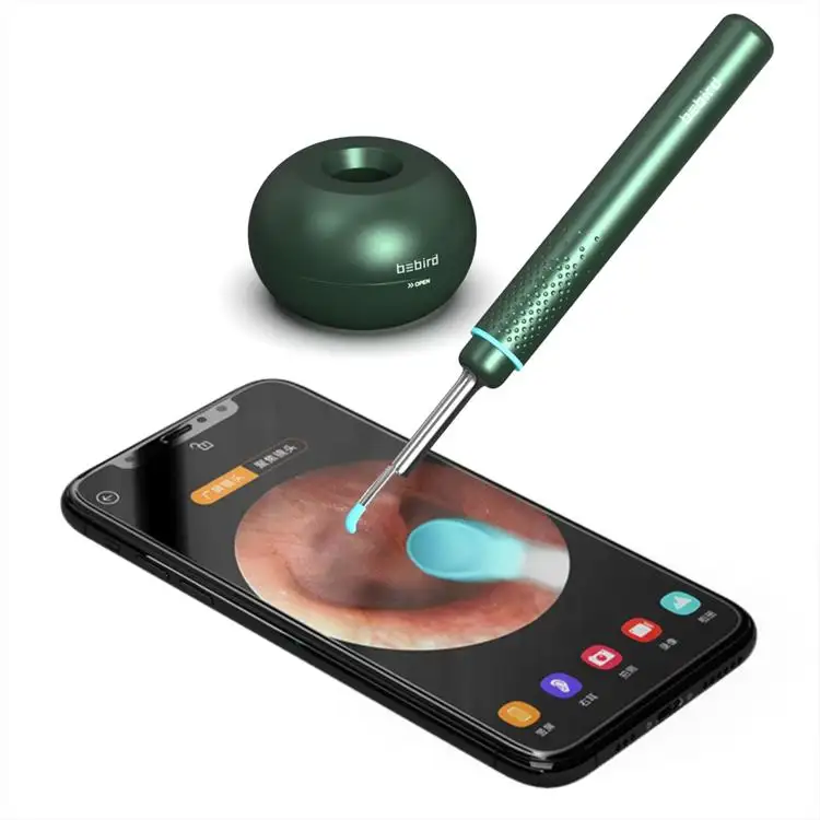 Bebird M9 Pro нержавеющая умная otoscope Ушная камера для чистки ушей с держателем для стола для медицинских центров