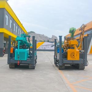 Mạnh mẽ 200m sâu Crawler gắn DIESEL thủy lực hệ thống khoan với 500mm đá thâm nhập khả năng nước giếng khoan Giàn Khoan - Product Image 2