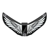 Lampe d'avertissement stroboscopique LED solaire colorée pour voiture avec ventouse ABS/acrylique ou fixation murale, double charge, double capteur, modes multiples