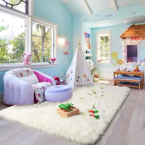Tappeti per Bambini Personalizzati in Stile Nordico, Lavabili in Lavatrice, per Camera da Letto, Soggiorno e Area Giochi - Product Image 5