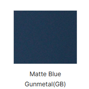 Matte BlueGunmetal