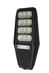 Lampe solaire LED tout-en-un 300W IP65 avec détecteur de mouvement pour jardin et extérieur, autonomie de 12 heures sur batterie - Product Image 4