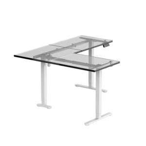 Customized Modern Convertible Single Motor 3 Stage Height Adjustment Black <b>White</b> Office <b>Desk</b> Metal Top Stand Alone Electric <b>Desk</b> - Product Image 4