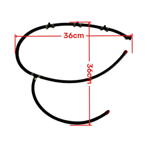 Manguera de entrada de aire de nailon de 36 cm para Opel, pieza de repuesto para motor de coche - Product Image 1