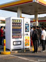 Distributeur automatique de snacks et de boissons à écran tactile, sans personnel, en libre-service, pour plusieurs situations