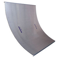 Filtre Coanda à fentes de 0,2 0,3 0,4 0,5 0,7 3 mm en acier inoxydable SS304 pour brasserie, tamis à malt, filtre statique pour bassin à poissons