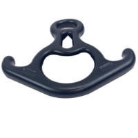 Corne 8 Figure Anneau Abseiler Descente lente Protection Descente Descente Mousqueton 50kn Aluminium Escalade Crochet Escalade En Plein Air