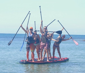 Nuevo Set de Tabla de <span class=keywords><strong>Paddle</strong></span> Surf Hinchable 2026 OEM/ODM con Remos - Tabla de Paddleboard Gonflable Softboard Surf - Product Image 3
